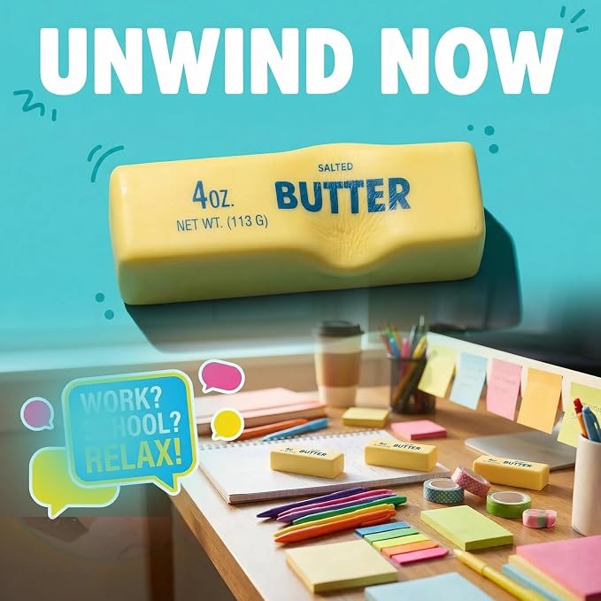 Slow-Rise Butter Squishies β 2 Pack