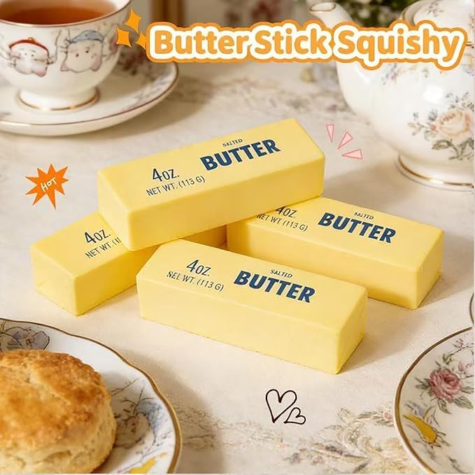 Slow-Rise Butter Squishies β 2 Pack