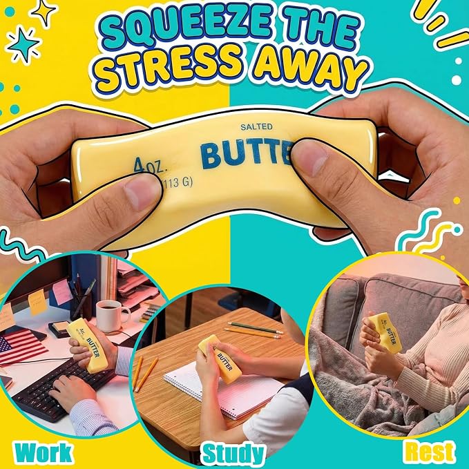 Slow-Rise Butter Squishies β 2 Pack