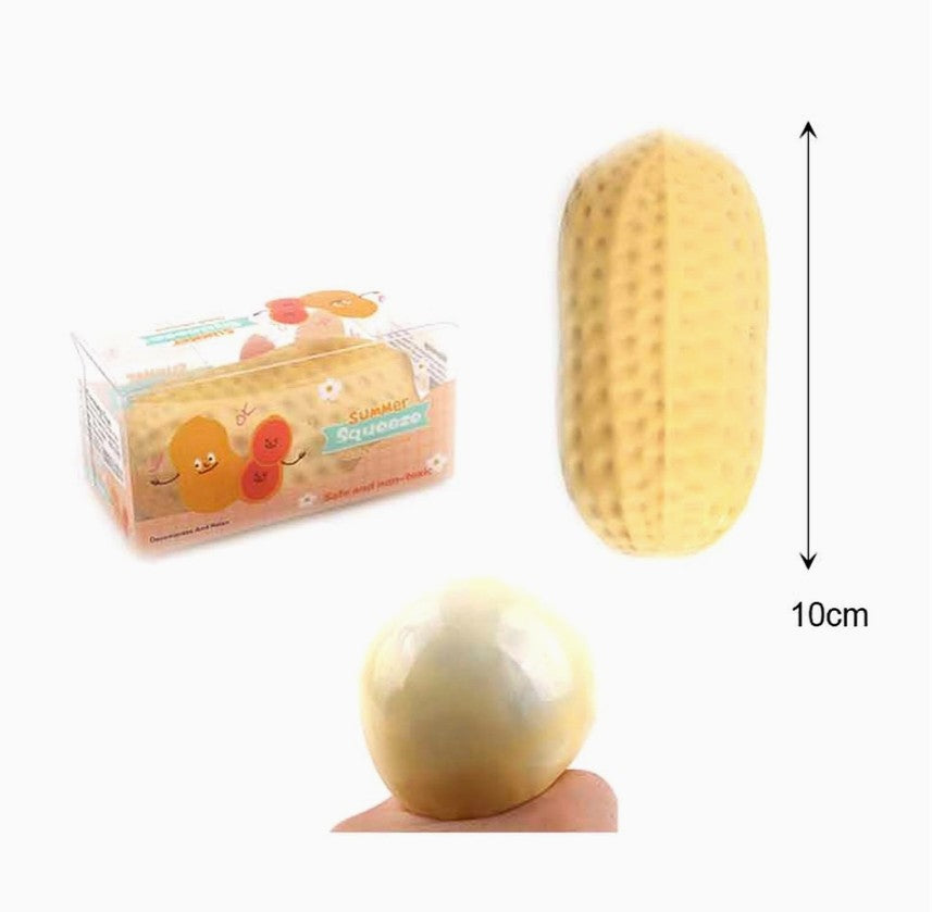 Crunchy Peanut Squishy – ASMR Sensory Toy