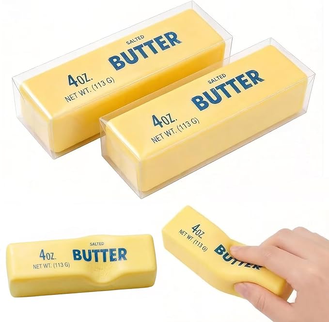 Slow-Rise Butter Squishies – 2 Pack