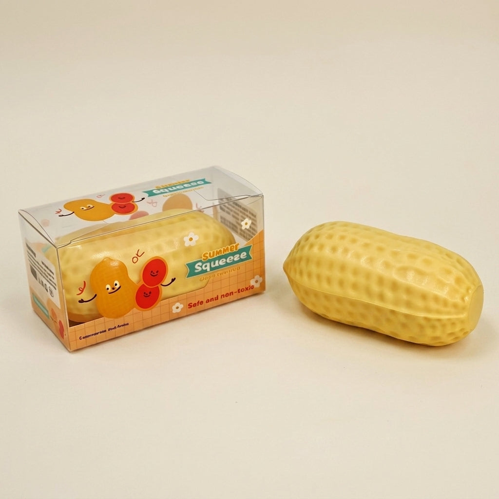 Crunchy Peanut Squishy – ASMR Sensory Toy